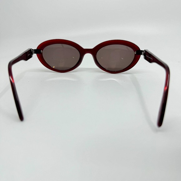 Otto Kern Mod. 9811 619 52 16 Red Oval Sunglasses Frames Oval H9547 - Picture 3 of 8